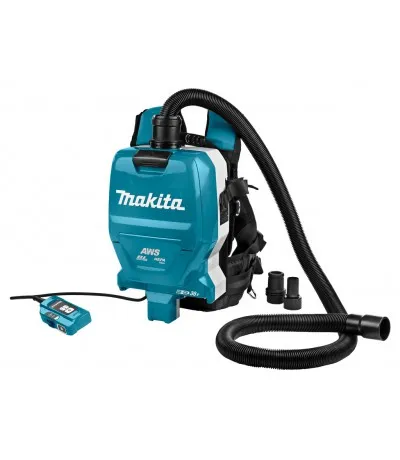 Dagaanbieding Makita 2x18v Rugstofzuiger DVC265ZXU zonder accu en lader