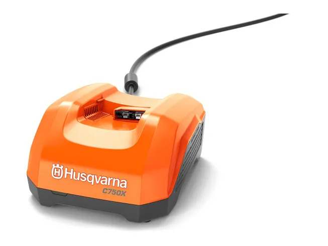 Husqvarna Acculader 40-C750X Betrouwbaar