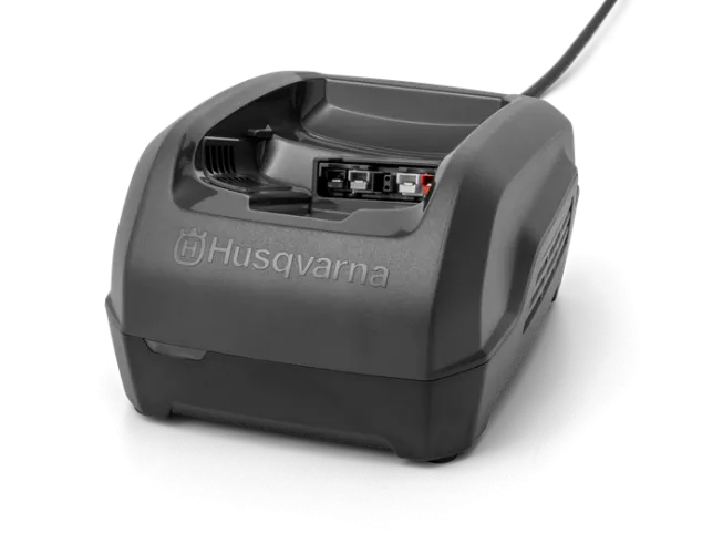 Husqvarna acculader QC250 Flitsaanbieding
