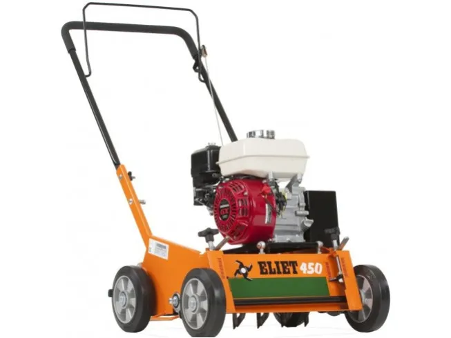 Bestseller Eliet E 450 VM verticuteermachine met permanent puntige messen