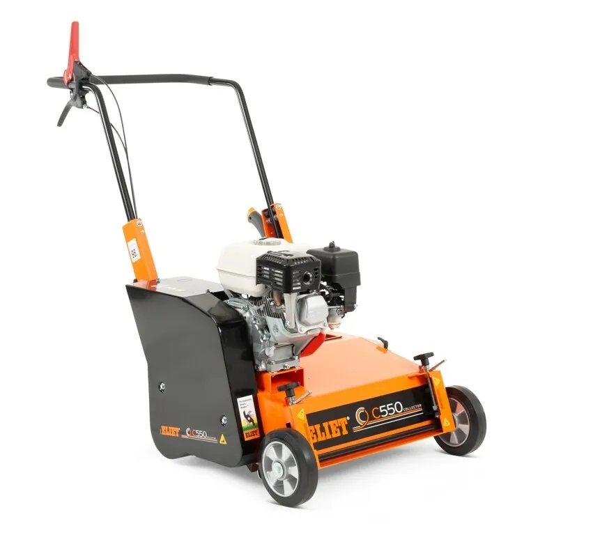 Direct Verzonden Eliet C550 ZR collector aangedreven verticuteermachine
